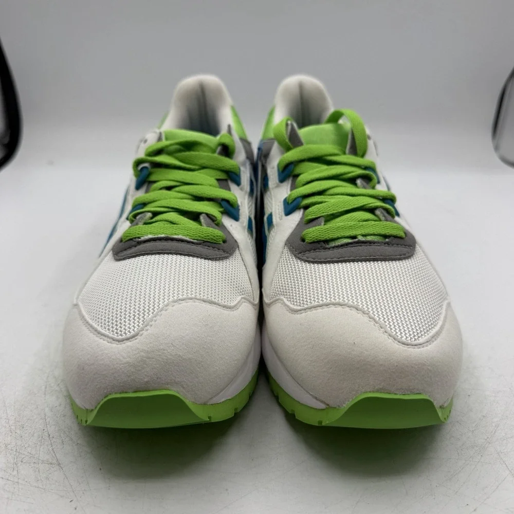 Asics GT-COOL Running Shoes Men Size 9 White/Pacific Blue Sneakers H311N 0146